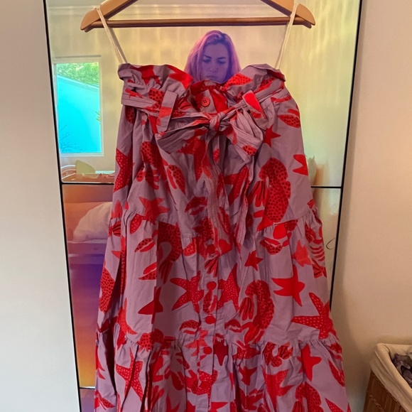 FARM Rio | Dresses | Farm Rio Lobster Sky Matching Set | Poshmark